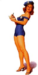 PinUp de Earl Moran