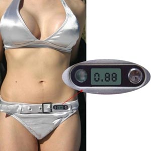 Bikini con exposímetro UV
