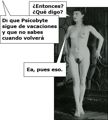 Allan Psicobyte está de vacaciones